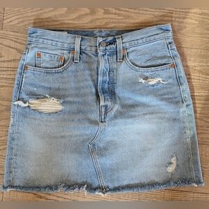 Levi's | Icon Denim Mini Skirt, Size 28